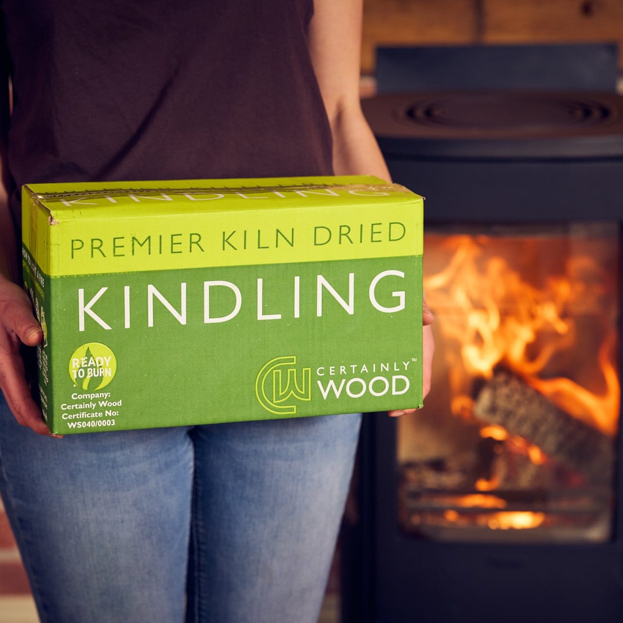 kiln dried kindling for indoor fires