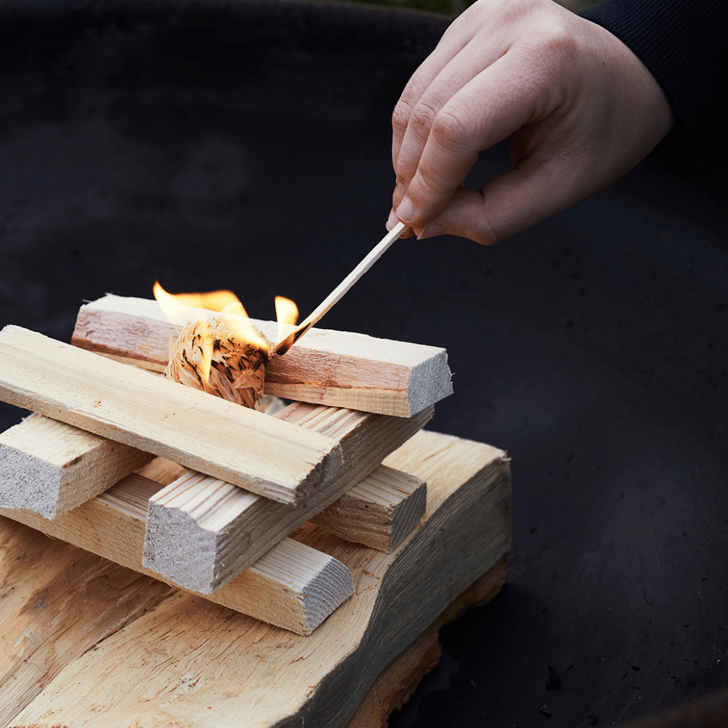 Kiln dried kindling grown and made in Britain by Certainly Wood