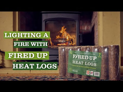 Fired Up Heat Logs Single Pack