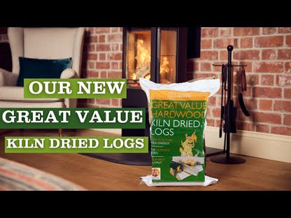 Great Value Kiln Dried Logs (Single Bags) A