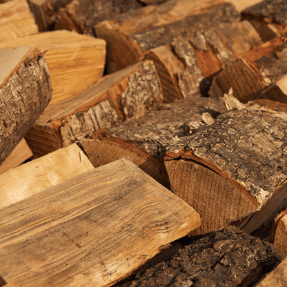 kiln dried birch firewood crate