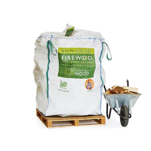 Chunky Kiln Dried Logs 1.6m3 Bulk Bag