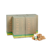 five boxes of kiln dried logs