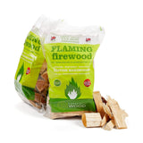 Flaming Kiln Dried Firewood For Firepits and Pizza Ovens