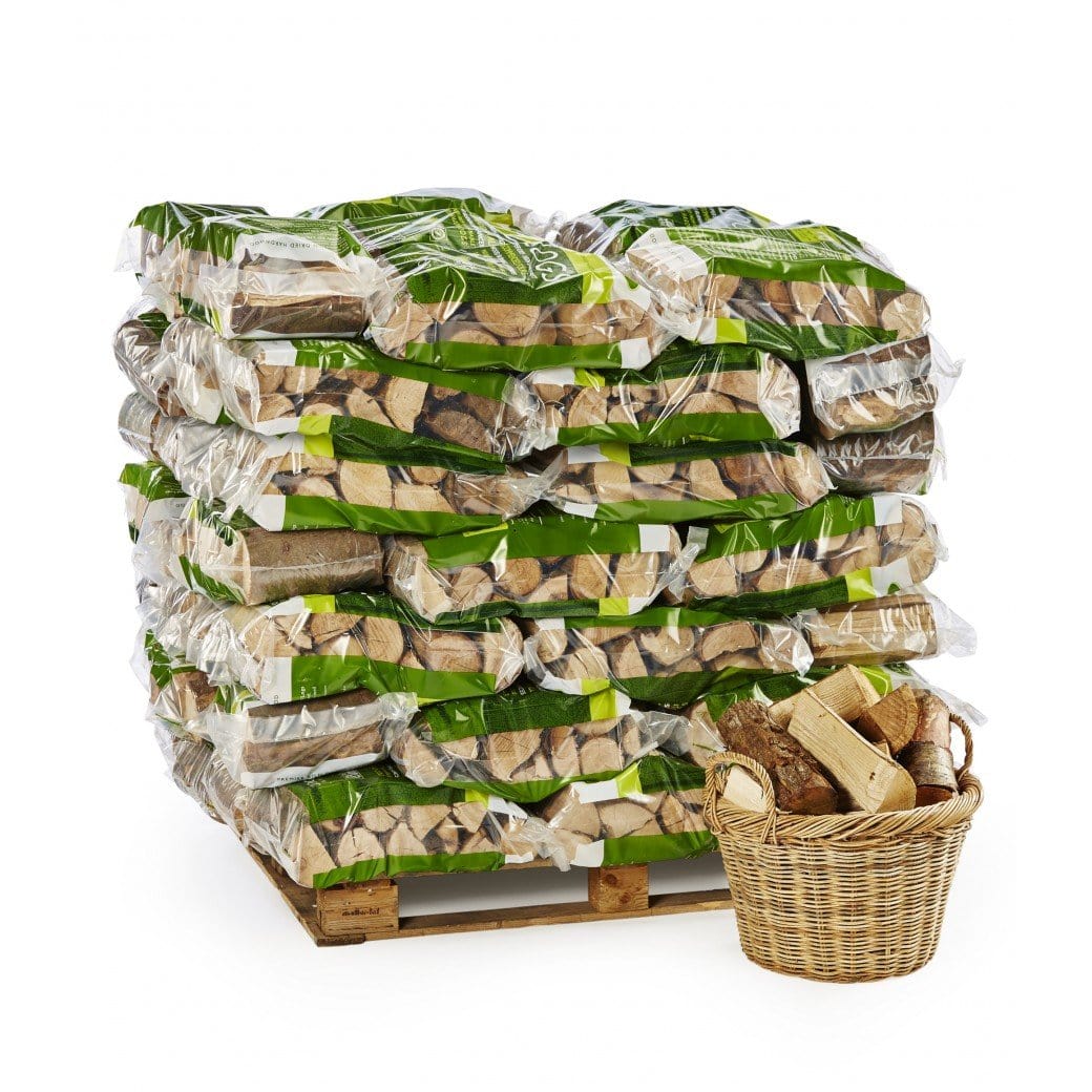80 bag pallet of kiln dried logs