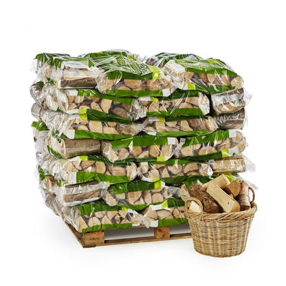 80 bag pallet of kiln dried logs